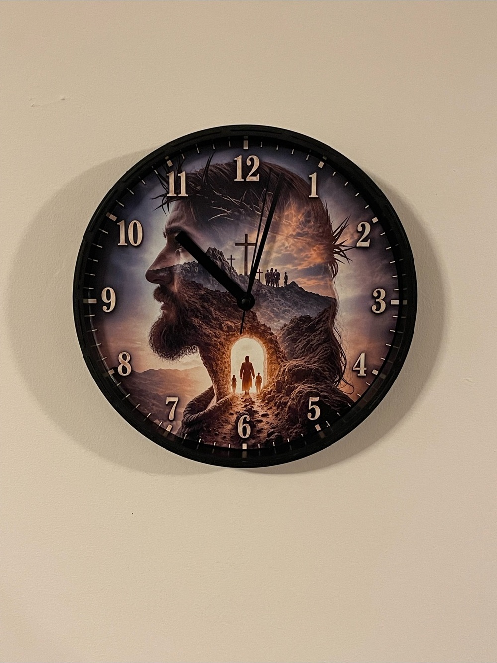 Religious Jesus Faith Resurrection Clock